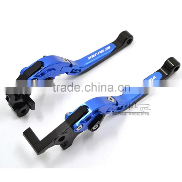 LS-001-R3 Popular CNC Folding Extendable Motorcycle Clutch Brake Lever for Yamaha Yzf R3 photo-4