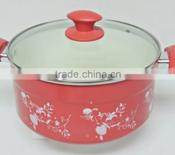 Customized Flower Decal Multi-purpose Food Steamer With Induction Bottom photo-3