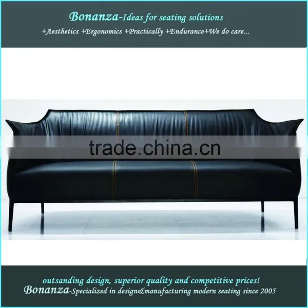 New Modern Hot Selling Price Cheap Latest Italian Leather Sofa Design With kd Iron Legs photo-5