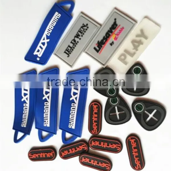 Custom High Quanlity Clothing Pvc Soft Rubber Label