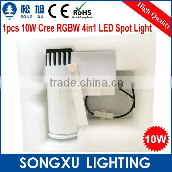 Auto Rgbw Color Mixing Effect Led Dmx Beam Led Pinspot 10w Party Lighting photo-5