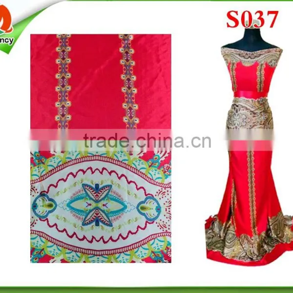 Spandex Matte Satin Fabric Stretch Fabric S037