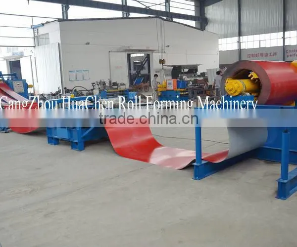 high quality ! uncoiler-slitting-winding(cut off)production line