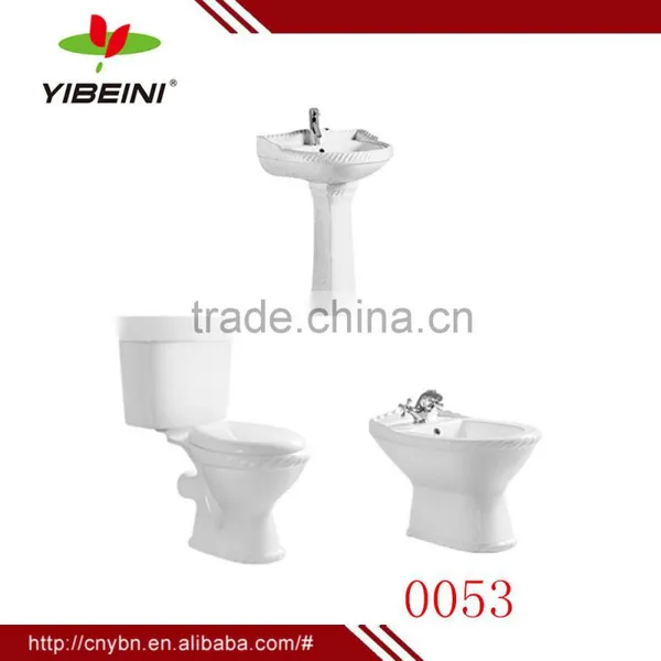 Ceramic Bathroom Toilet Sanitary Ware Toilet Set