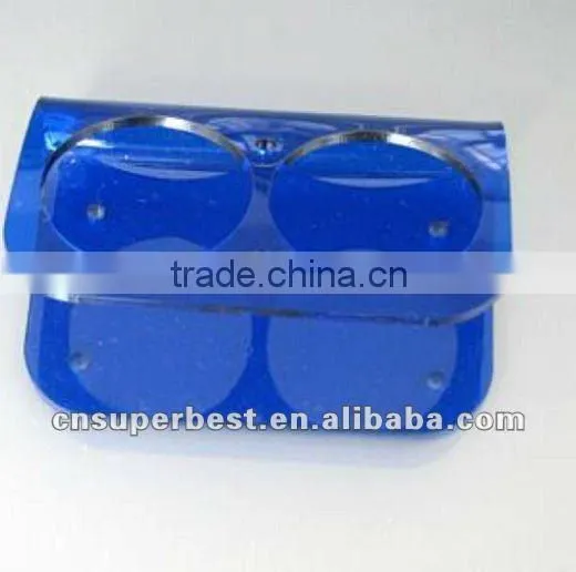 Acrylic Wine Holder With Blue Color