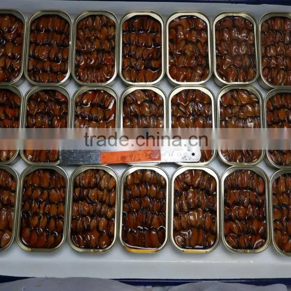 Canned Smoked Mussels in Oil photo-3