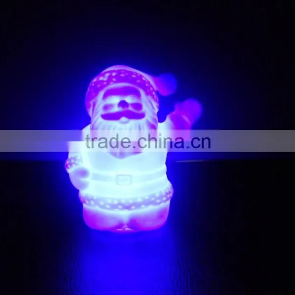 2016 Hot Gift Items Pvc Cute Santa Clause Children Night Light photo-6