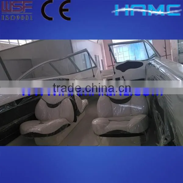 White and Blue HA630 Inboards Speed Yacht photo-4