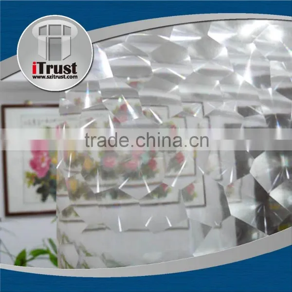 Chinese Self Adhesive Transparent Bopp Holographic Film Roll photo-5