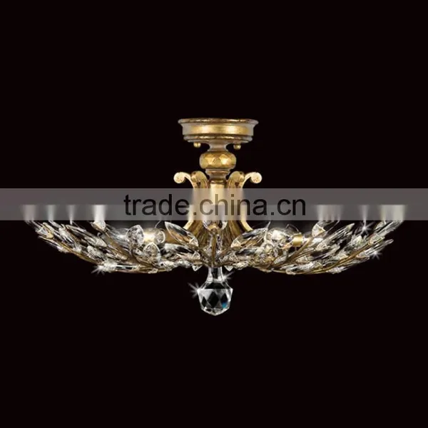 Zhongshan Lighting Modern Innovative Christmas Tree Crystal Pendant Lights French Style Wrought Iron Chandelier photo-3