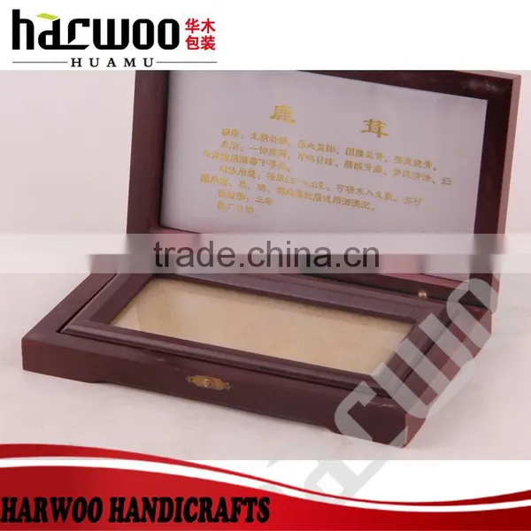 Black Lacquer Finish Luxury Wooden Box With Lock photo-5