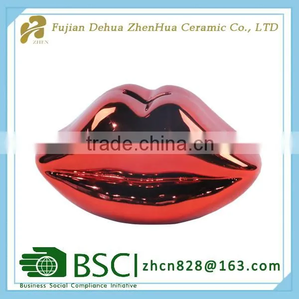 Sexy Lips Shape Small Money Bank for Decoration photo-5