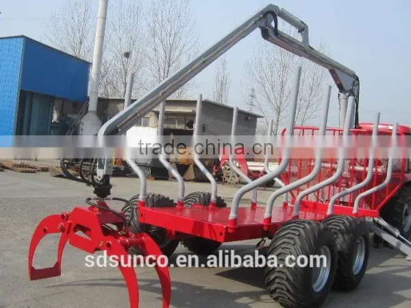 ZM Series Log Trailer Crane ZM12006,Timber Trailer With Crane,Tractor Mounted Model((1 Ton,3 Ton,5 Ton,8 Ton,10ton,12 Ton) ) photo-3