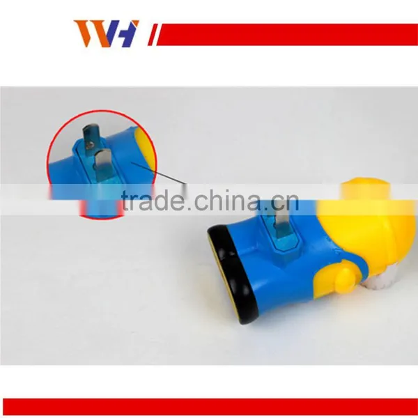Creative Cartoon Little Yellow Man Shape Energy Saving Lamp photo-6