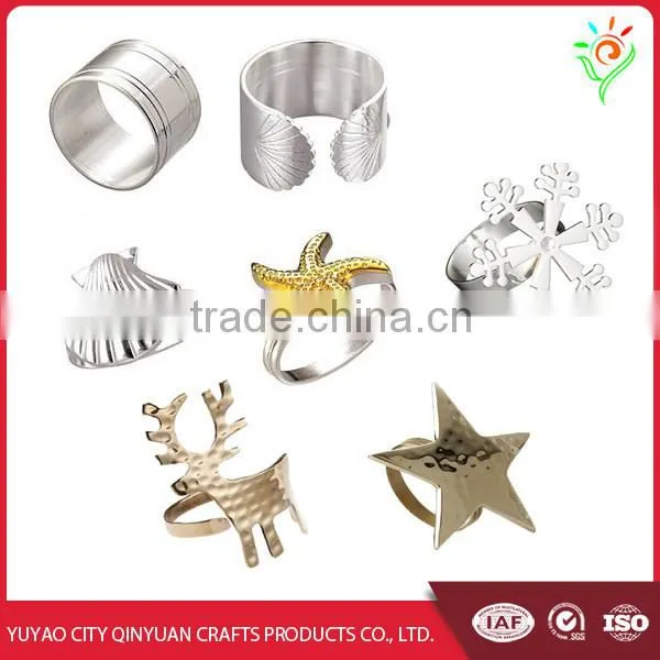 Gold Napkin Rings Bulk Wholesale Napkin Ring photo-2