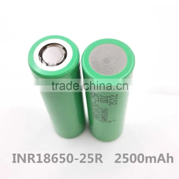 100% Original 18650 Battery Li-ion INR18650-25R 2500mAh photo-3