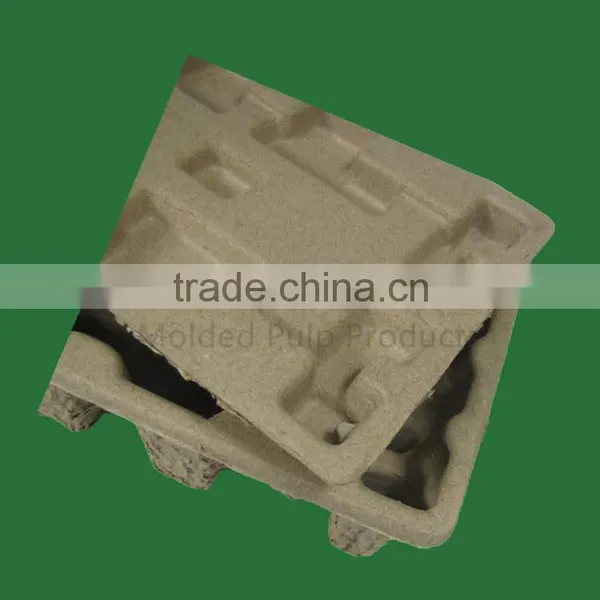 Disposable Environmentally Friendly Molded Paper Pulp Packaging Thermoformed From Recycled A4 Paper Pulp photo-4