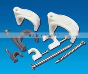 White Circle Nail Wire Clip 14mm Packaging as Customer Requested photo-2