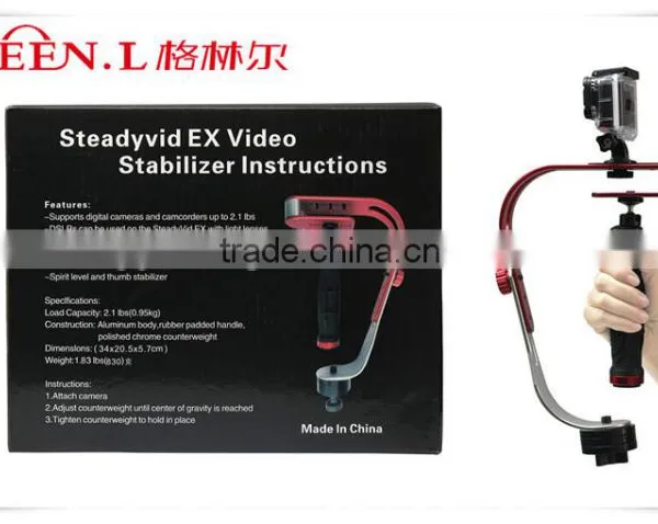 Green.L Camera Stabilizer Best DSLR PRO Steadycam Handheld Camera Stabilizer Video Stabilizer for Digital Camera Camcorder photo-2
