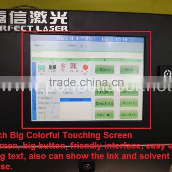 CE Certified Small Character Continuous Inkjet Coder photo-3