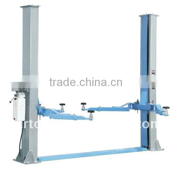 Manual Lock Release Two Post Car Lift