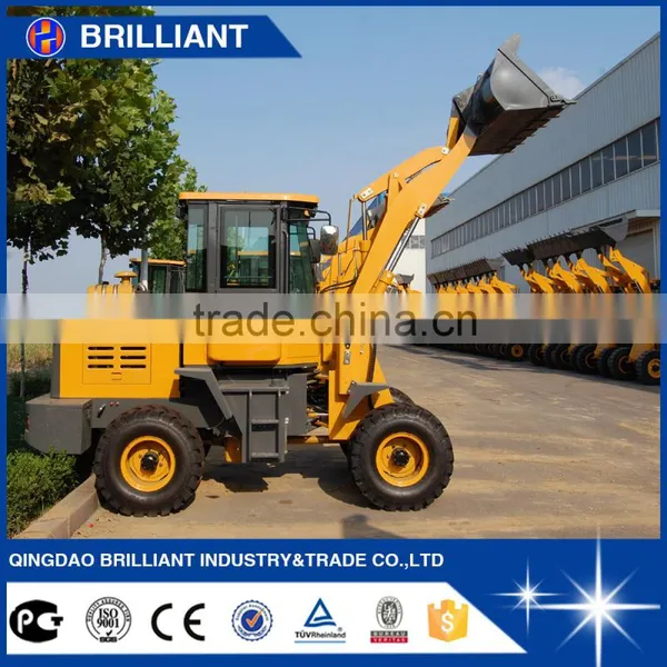 Chinese Manufacturer 1.6t Tractor With Loader for Sale, Mini Loader for Sale photo-3