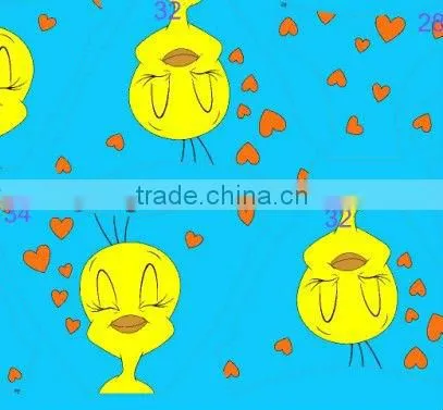 Lovely Design Digital Knitted Elastic Fabric, Kids Swimwear Fabrics Eco-friendly Fabric photo-6
