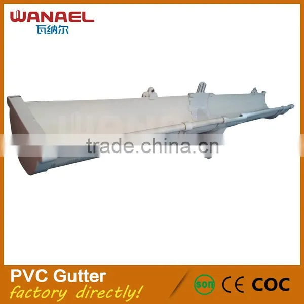 Long Service Life Leaf Dust Proof PVC Rain Gutter Guard photo-2