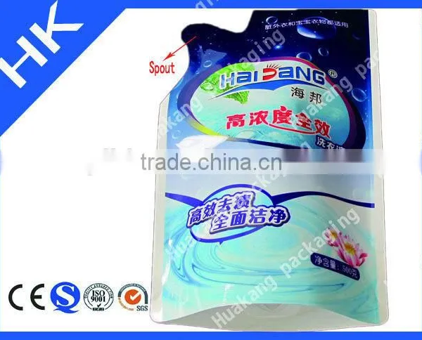 Shaped Stand up Soap Liquid Bag photo-2