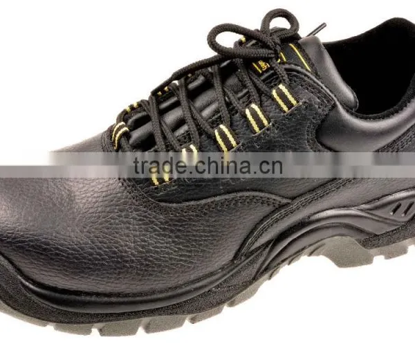 Anti-Puncture Slip Anti Static Suede Leather Toe Cap Safety Shoes photo-2