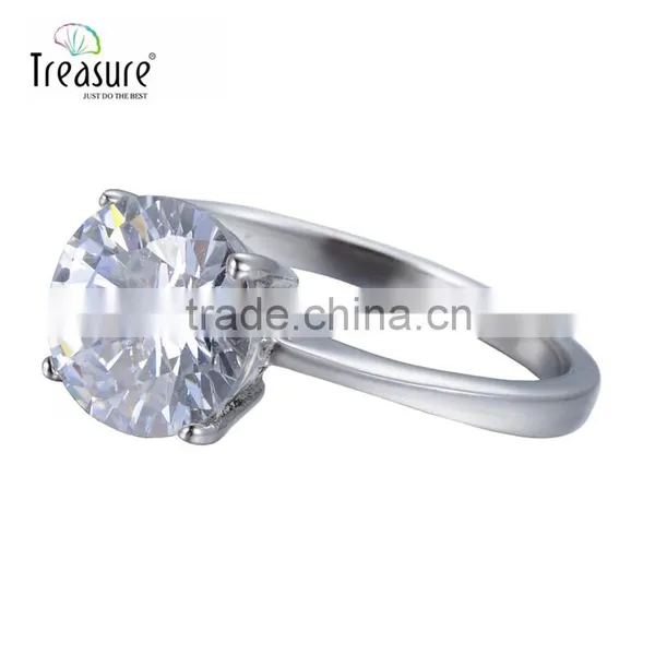 Latest Design Jewelry Gemstone Jewelry Diamond Engagement Ring 925 Silver Ring photo-4