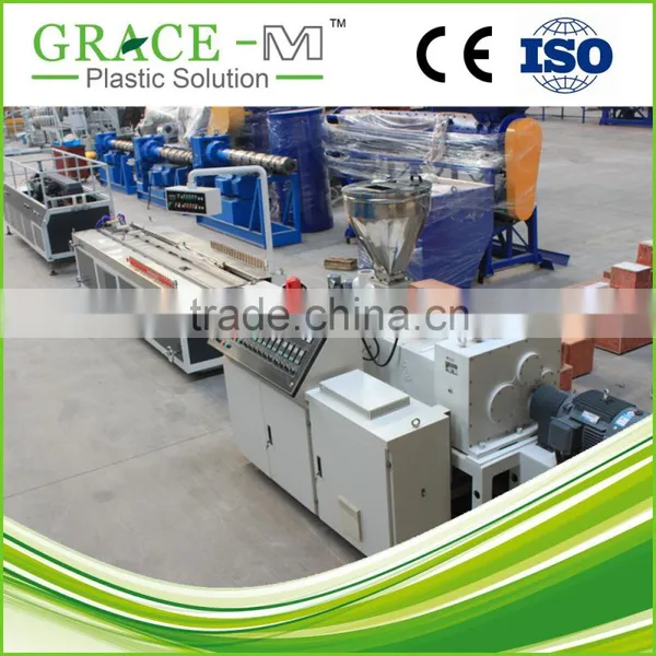 High Output PE Wpc Plastic Extrusion Machine Line photo-2