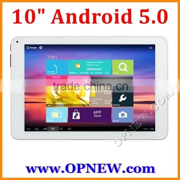 10 Inch Android 5.1 Lollipop Tablet Computer ATM7059 CPU 1.6G Mhz Bluetooth Wifi External 3G OEM Tablet pc photo-2