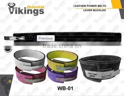 Lever Buckle Power Belt