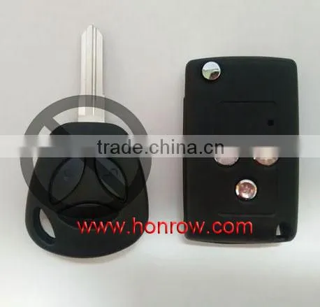 High Quality Lada 3 Button Modified Folding Remote Key Blank Lada Key Shell for Russia Market