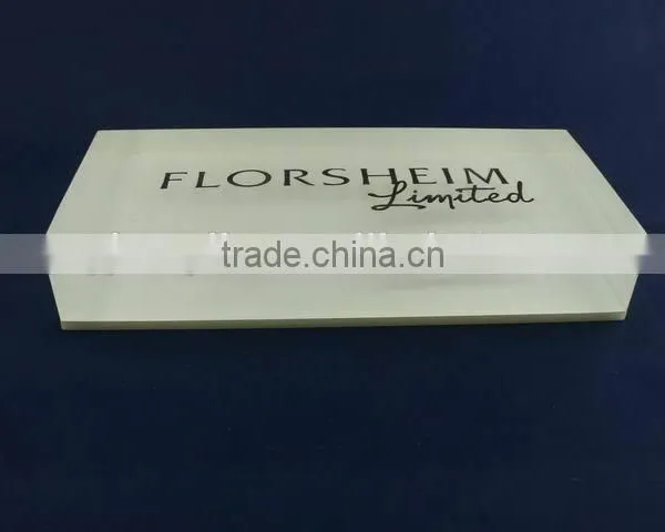Hot Sale Custom Acrylic Blocks Wholesale, Decorative Glass Blocks With Logo photo-2