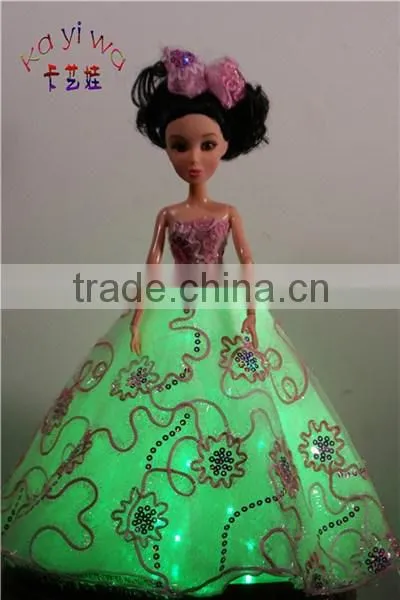 Wedding Decoration Dolls / Cake Accessory / Flashing Wedding Car Supplies photo-3