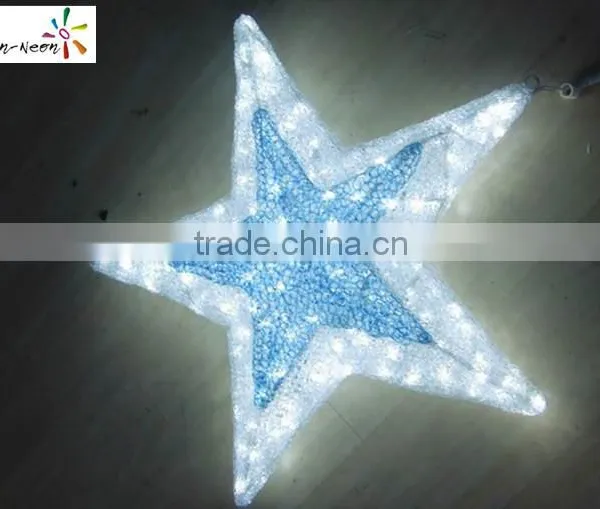 Shining Led Star Light Flashing Outdoor Christmas Star Lights Fancy Clear Star Shape Christmas Lights photo-5