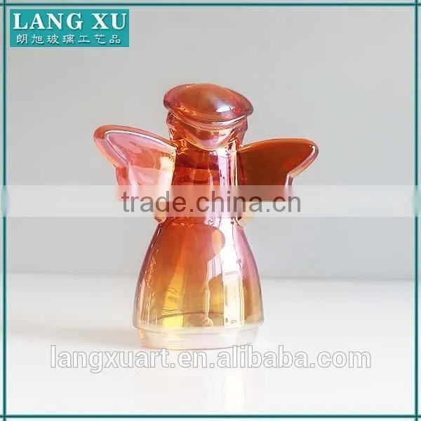 LX-D002 Custom Made Glass Wedding Souvenirs Gifts Baby Angel Ornament Craft Handmade Glass Angel Souvenir photo-3