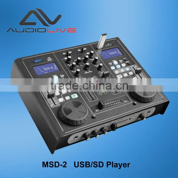 Professional 2 Channel USB sd mp3 Player