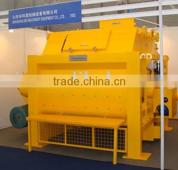2000L Twin Shaft Compulsory Concrete Mixer in Concrete Batching Plant