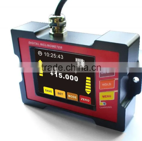 NEW UPGRADE External Power Supply Touch Screen Digital BEVEL BOX Inclinometer For Various Industry Angle Controling & Measuring photo-2