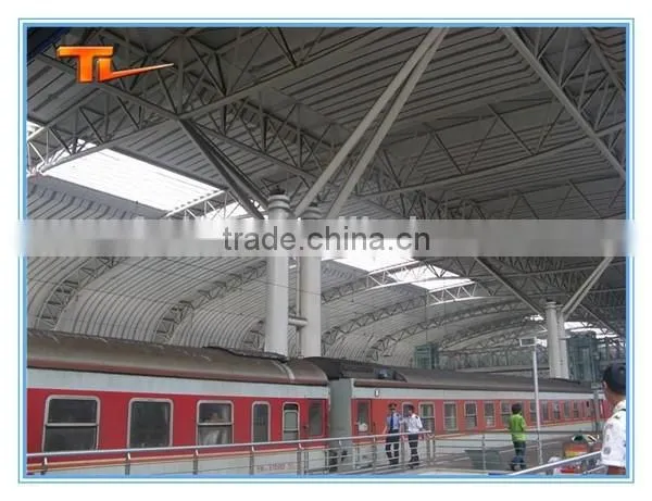 Hall Stadium Station Roof Steel Truss photo-6