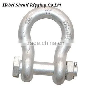 HOT DIP GALVANIZED Anchor Chain Bow Shackle photo-3