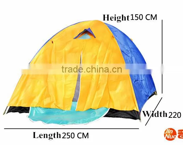 Customized Fiberglass Pole 6 Person Travel Tent photo-2