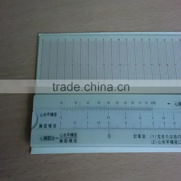 Medical Cardiothoracic Ratio Scale for Calculating Cardio-thoracic Rate Made in Japan photo-3