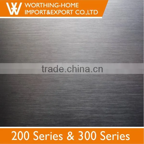 304 201 No 4 Satin Finish Stainless Steel Sheet For Cookerware Utensil photo-2