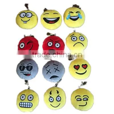 ICTI SEDEX Factory Emoji Cushion Keychain