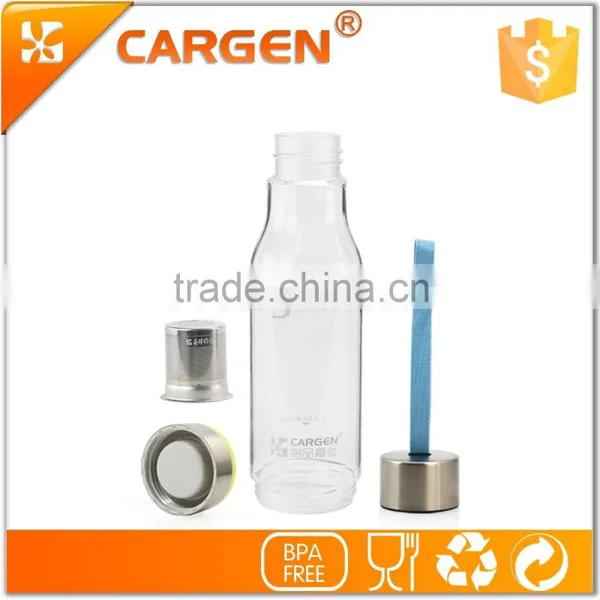 Customized 600ml Promotion Plastic Tea Filter Water Bottle photo-4
