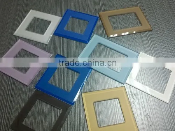 Ivory High-grade Square Glass Switch Panel photo-4